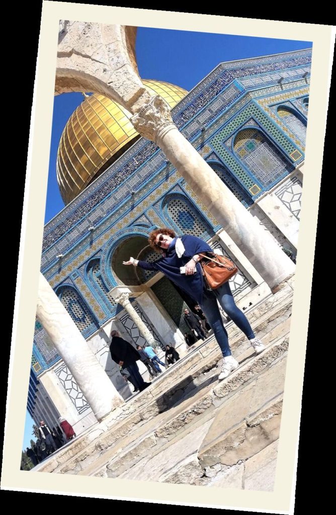 Tour de oude stad van Jeuzalem. De Tempelberg.